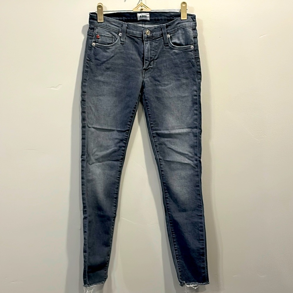 Hudson. Size 25. Krista. Gray. Skinny ankle length.